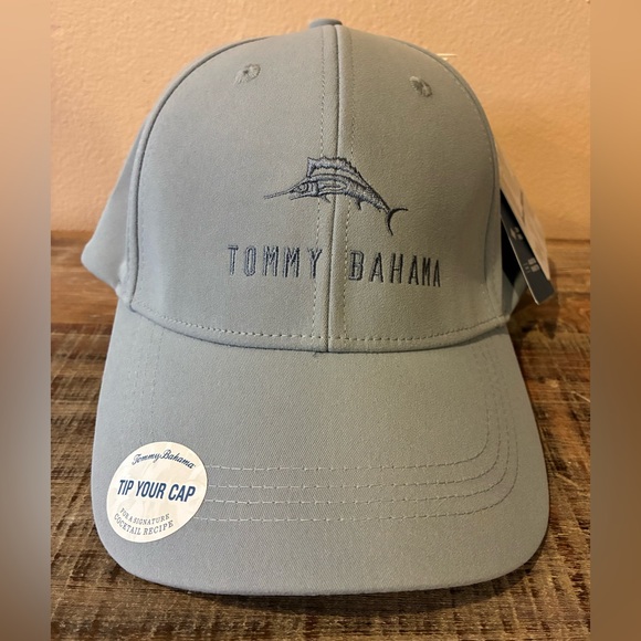 Tommy Bahama Other - Tommy Bahama Light Blue Marlin Logo Hat Adjustable Strapback Golf Cap NWT